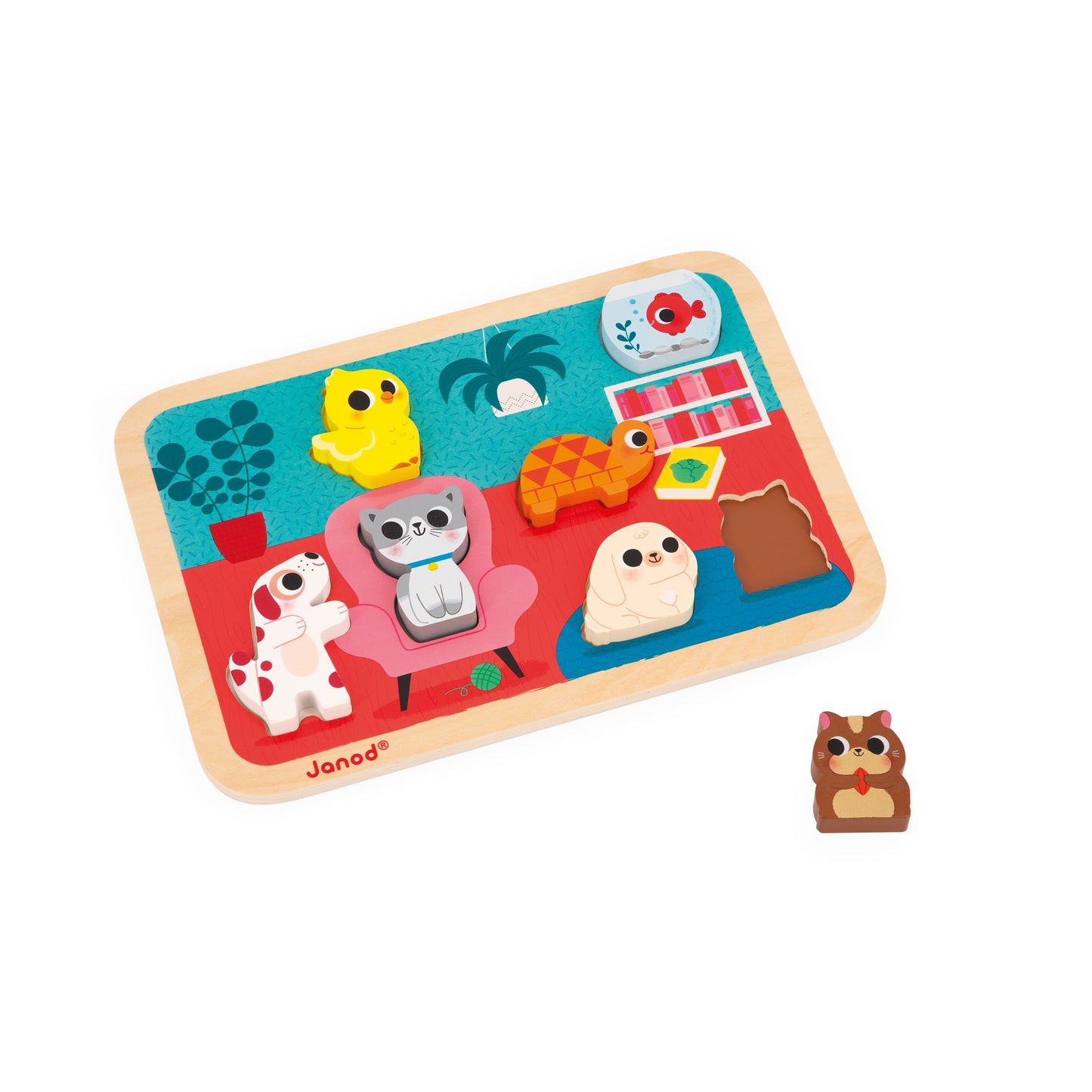 Chunky Puzzle - Les Animaux Familiers