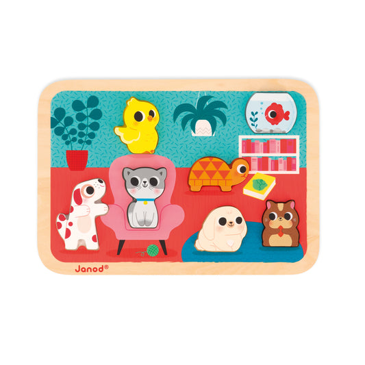 Chunky Puzzle - Les Animaux Familiers