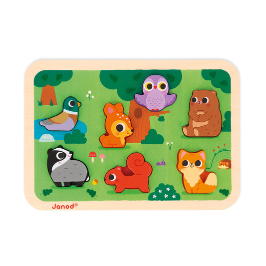 Chunky Puzzle - La Forêt