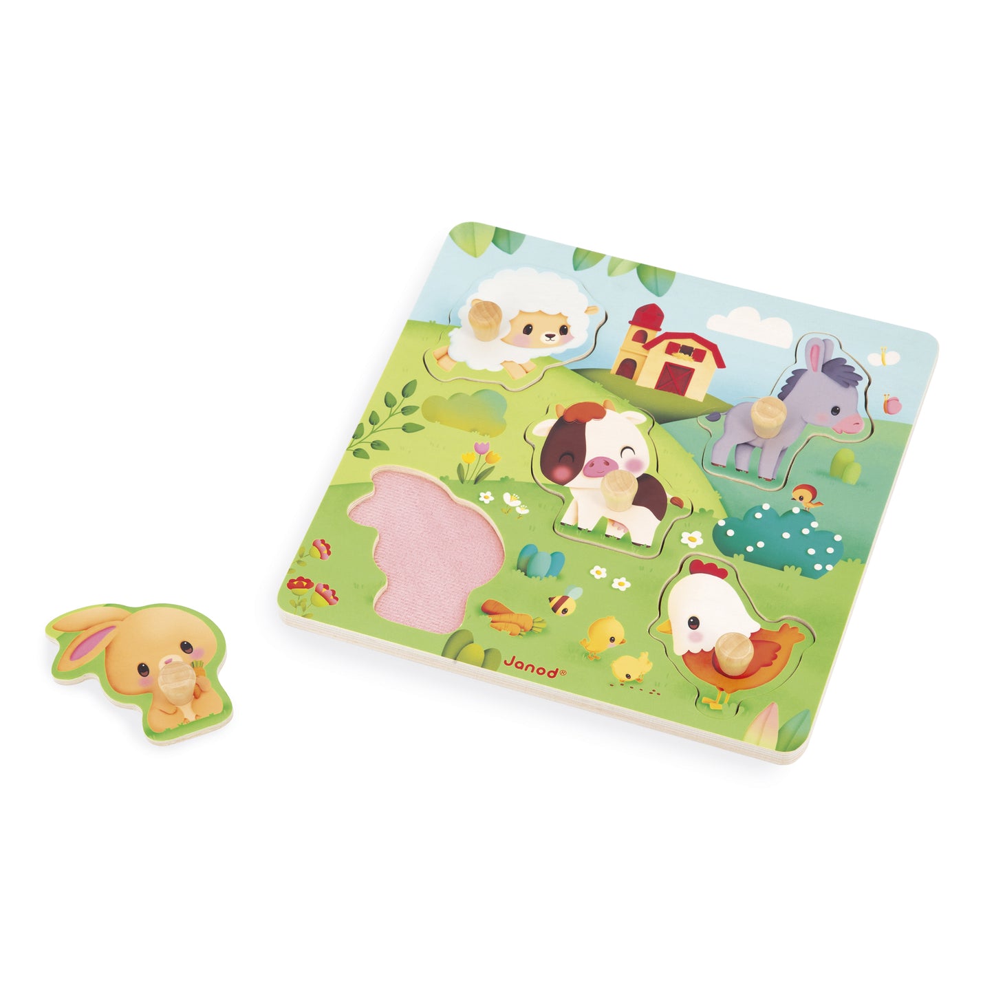 Puzzle tactile ferme