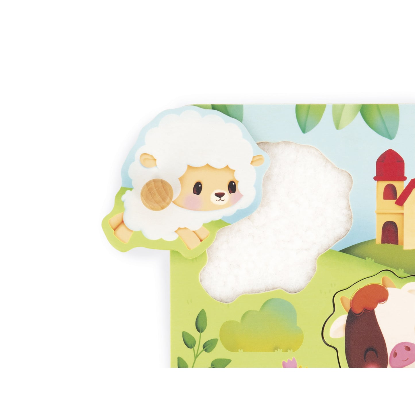 Puzzle tactile ferme