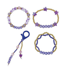 Kit Créatif - 4 Bracelets et Accessoires Pop Star à Créer