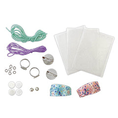 Kit Créatif - 8 Bijoux d'Amitié en Plastique Fou à Créer