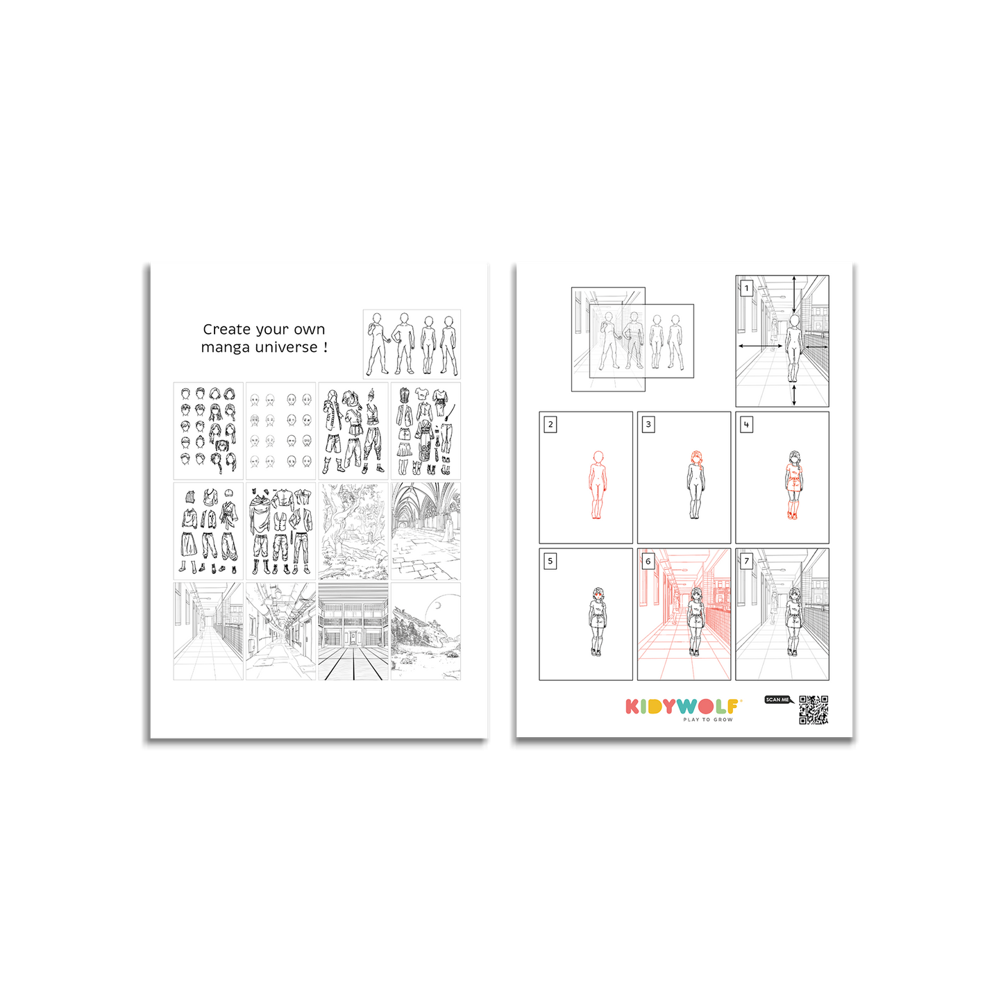 Kidydraw Pro - Manga