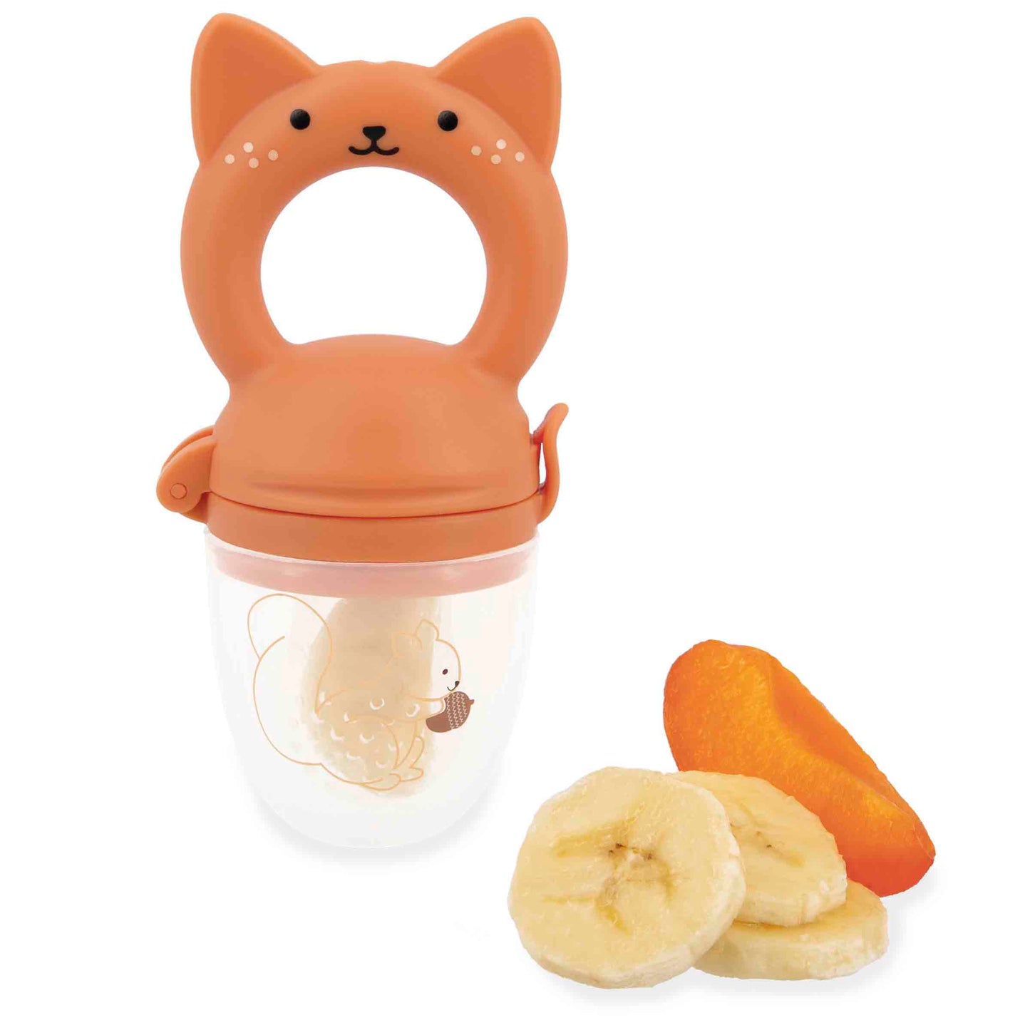 Coffret bavoir et grignoteuse bébé
