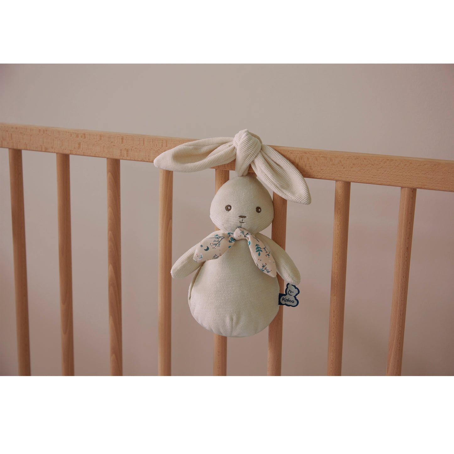 Peluche veilleuse nomade Lapin crème
