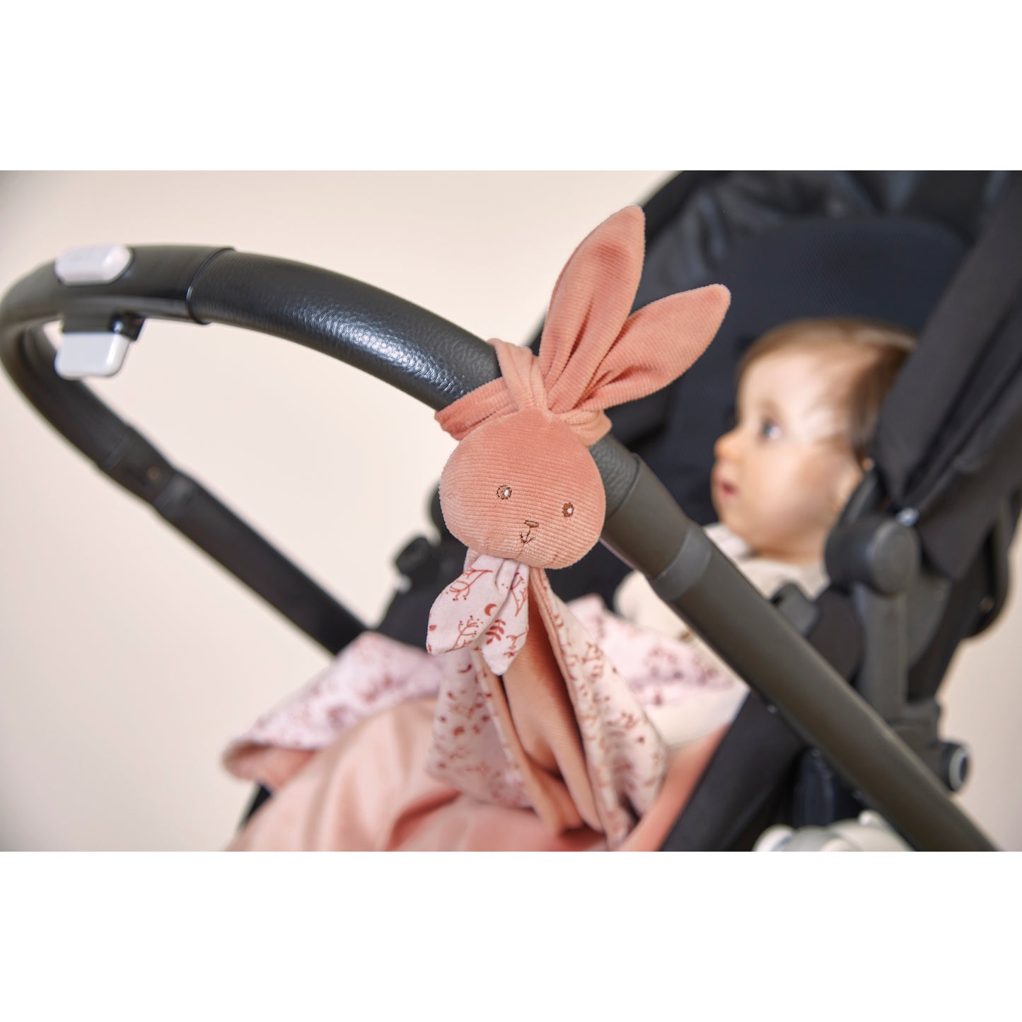 Couverture doudou Lapin Terracotta