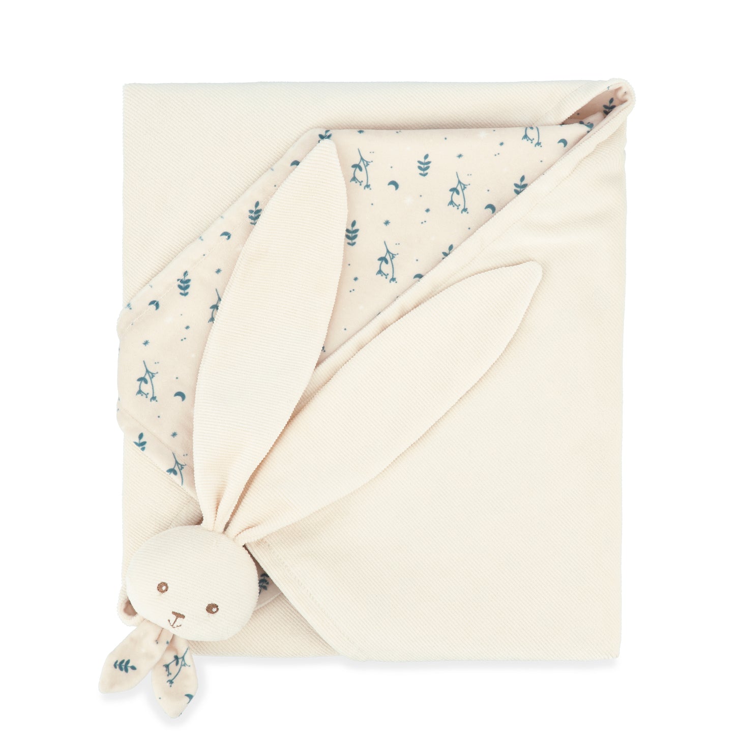 Couverture doudou Lapin crème