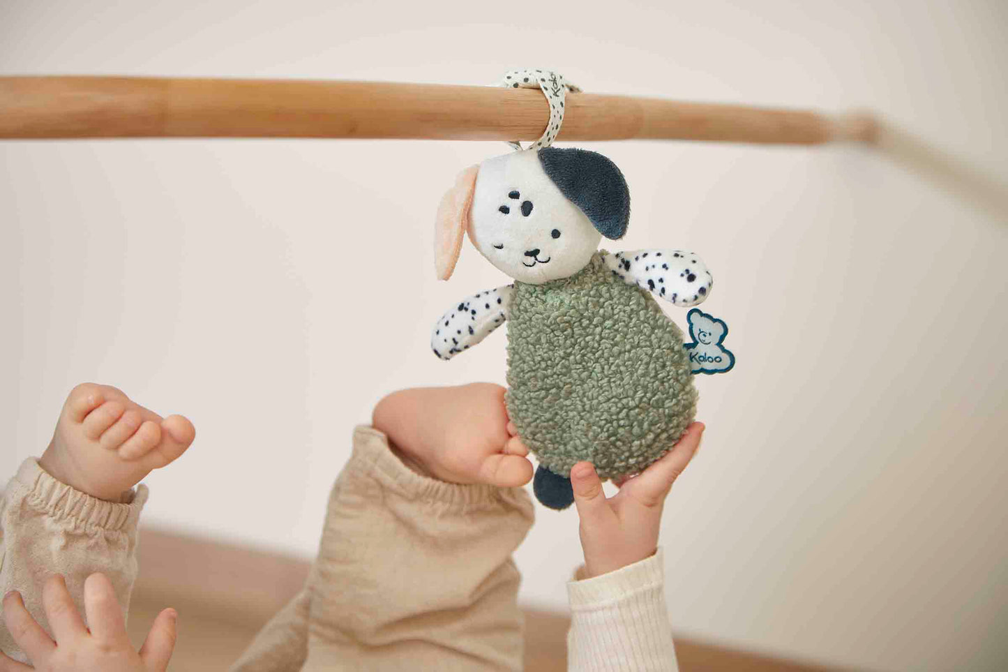 Doudous sensoriels chiots