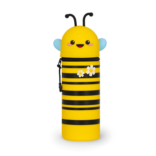 Trousse en Silicone Souple 2-en-1 - Abeille