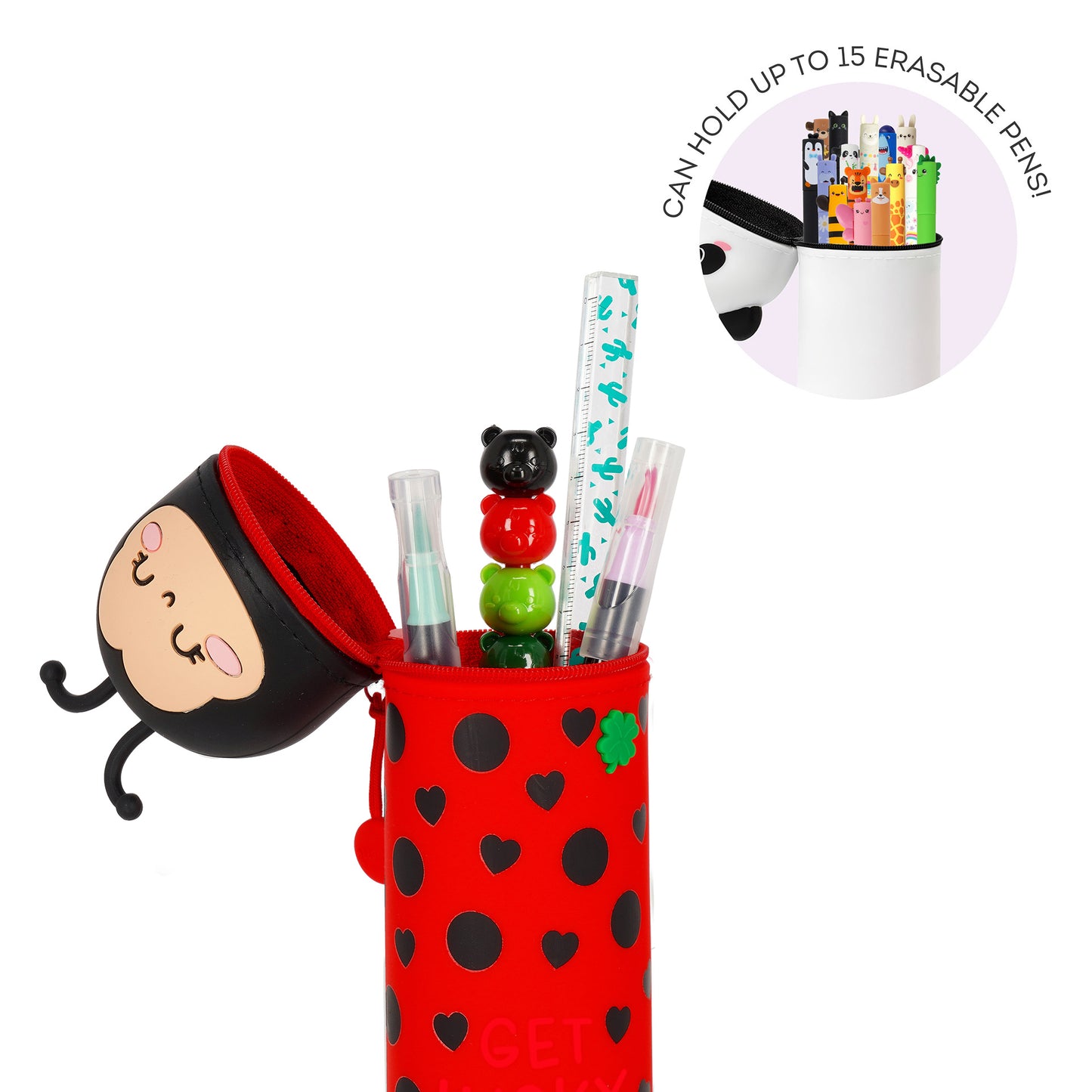 Trousse Kawai Ladybug « Get Lucky»