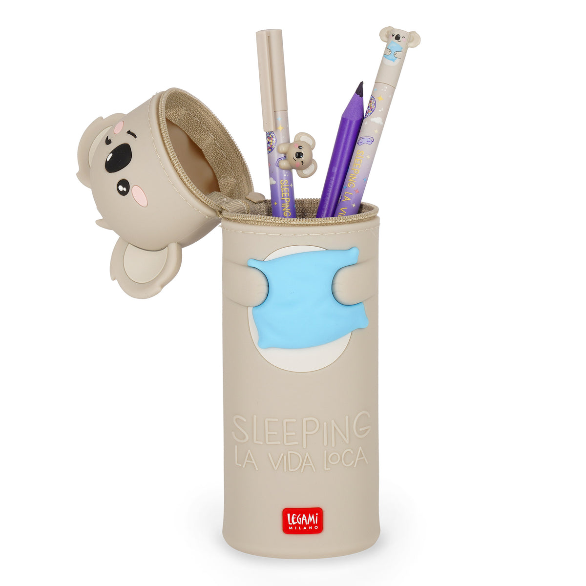 Trousse Kawaii 2 en 1 en Silicone Koala