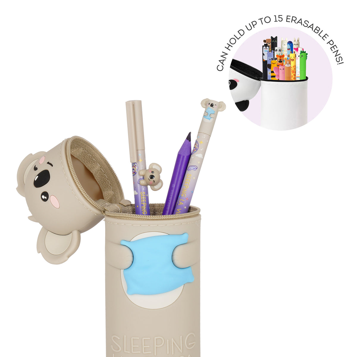 Trousse Kawaii 2 en 1 en Silicone Koala