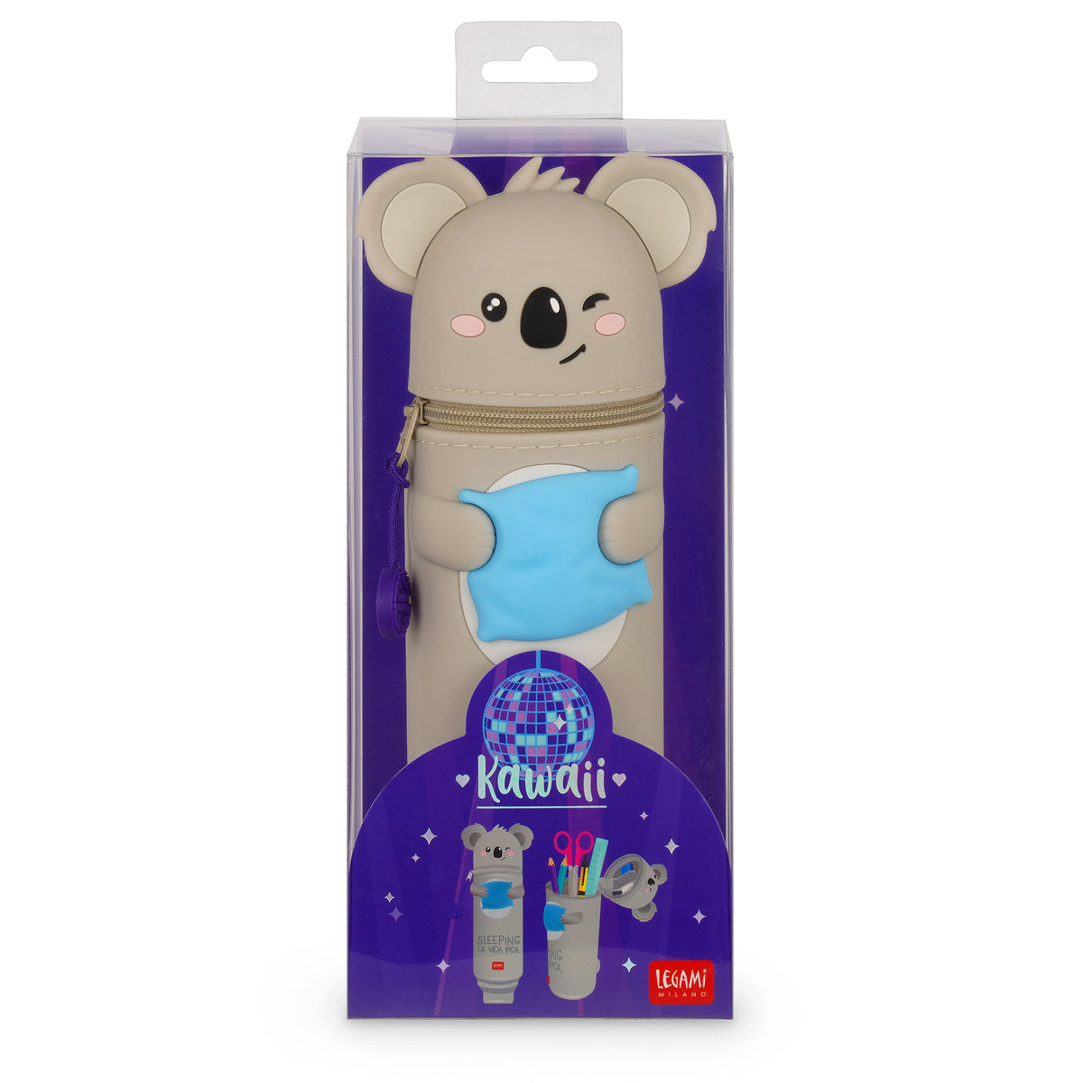 Trousse Kawaii 2 en 1 en Silicone Koala
