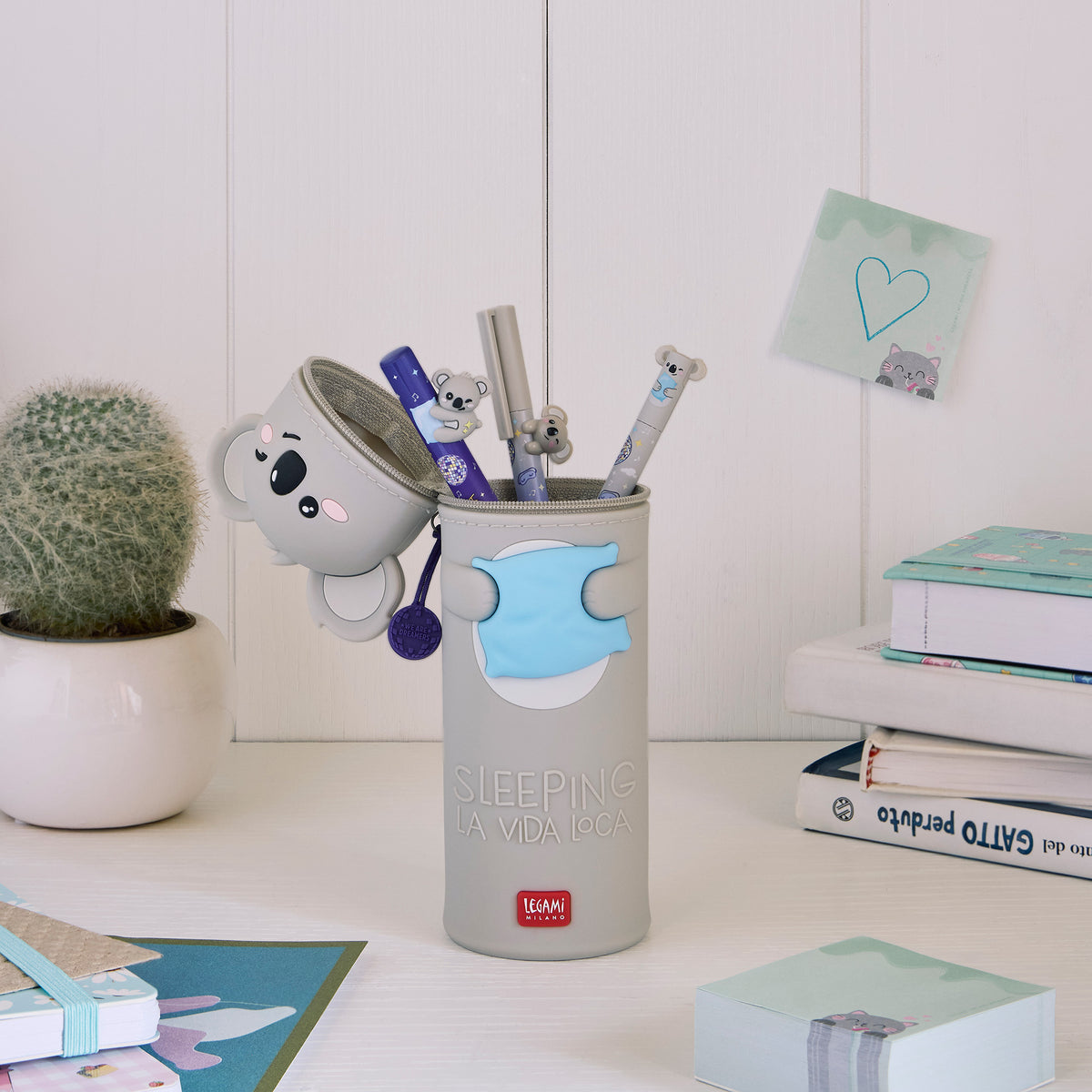 Trousse Kawaii 2 en 1 en Silicone Koala