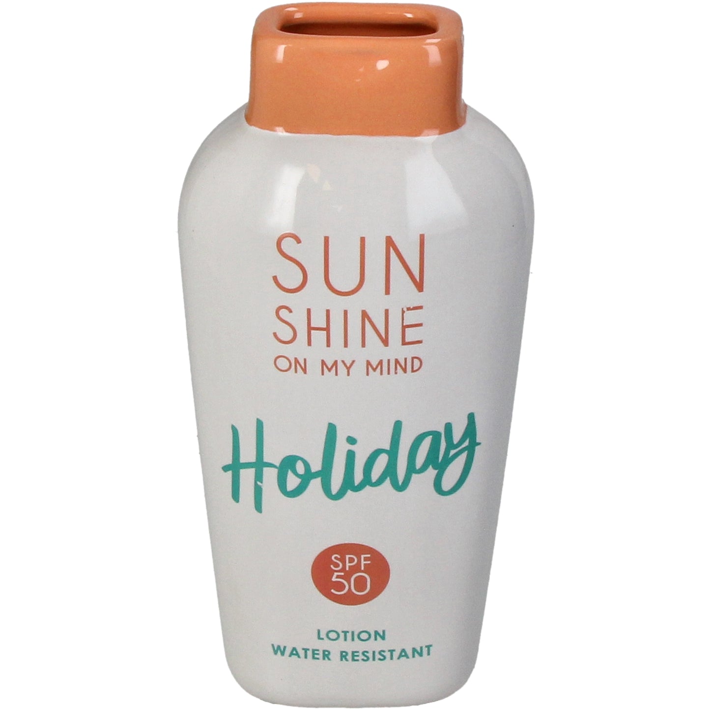 Vase Crème solaire Blanc