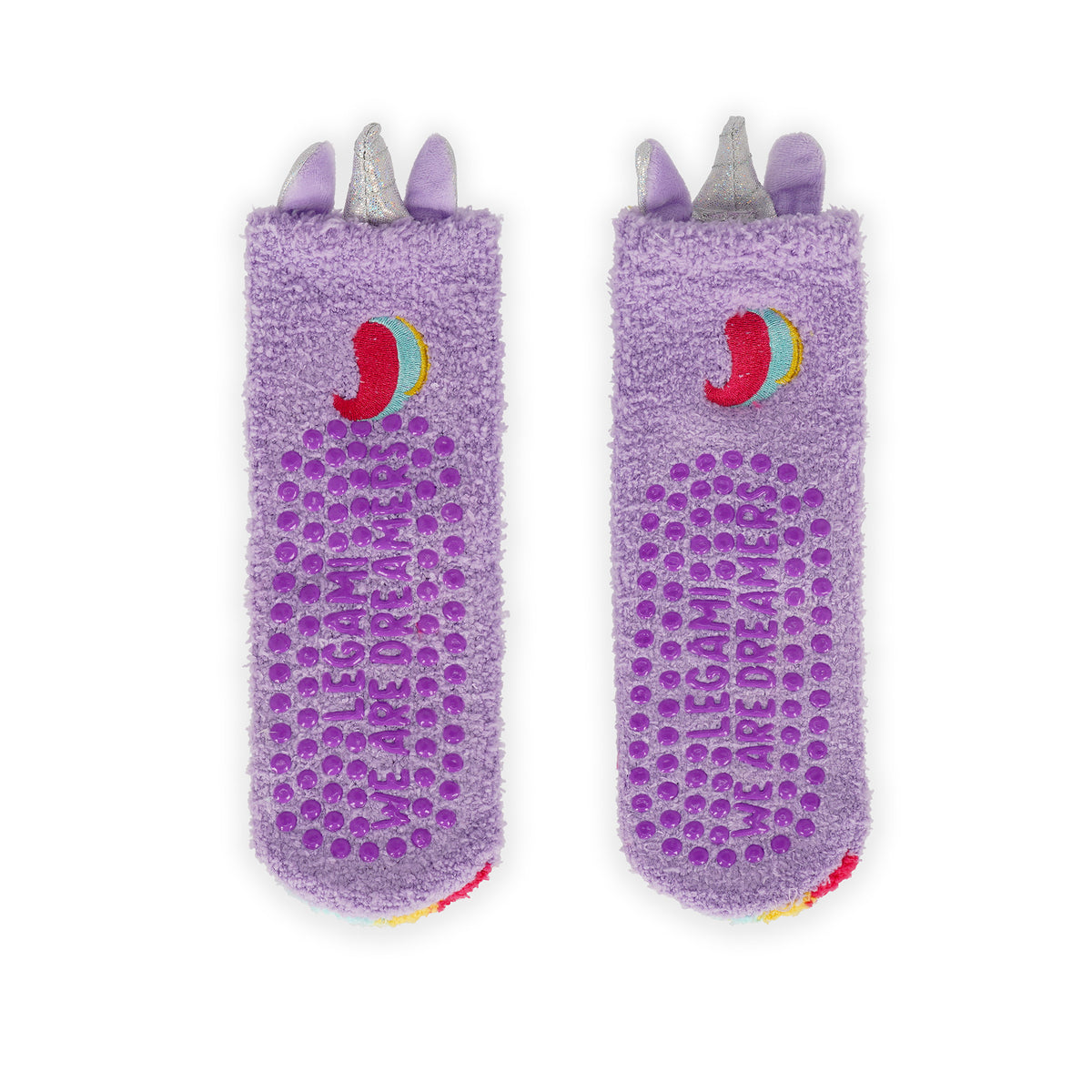 Chaussettes Antidérapantes Licorne lilas ENFANT