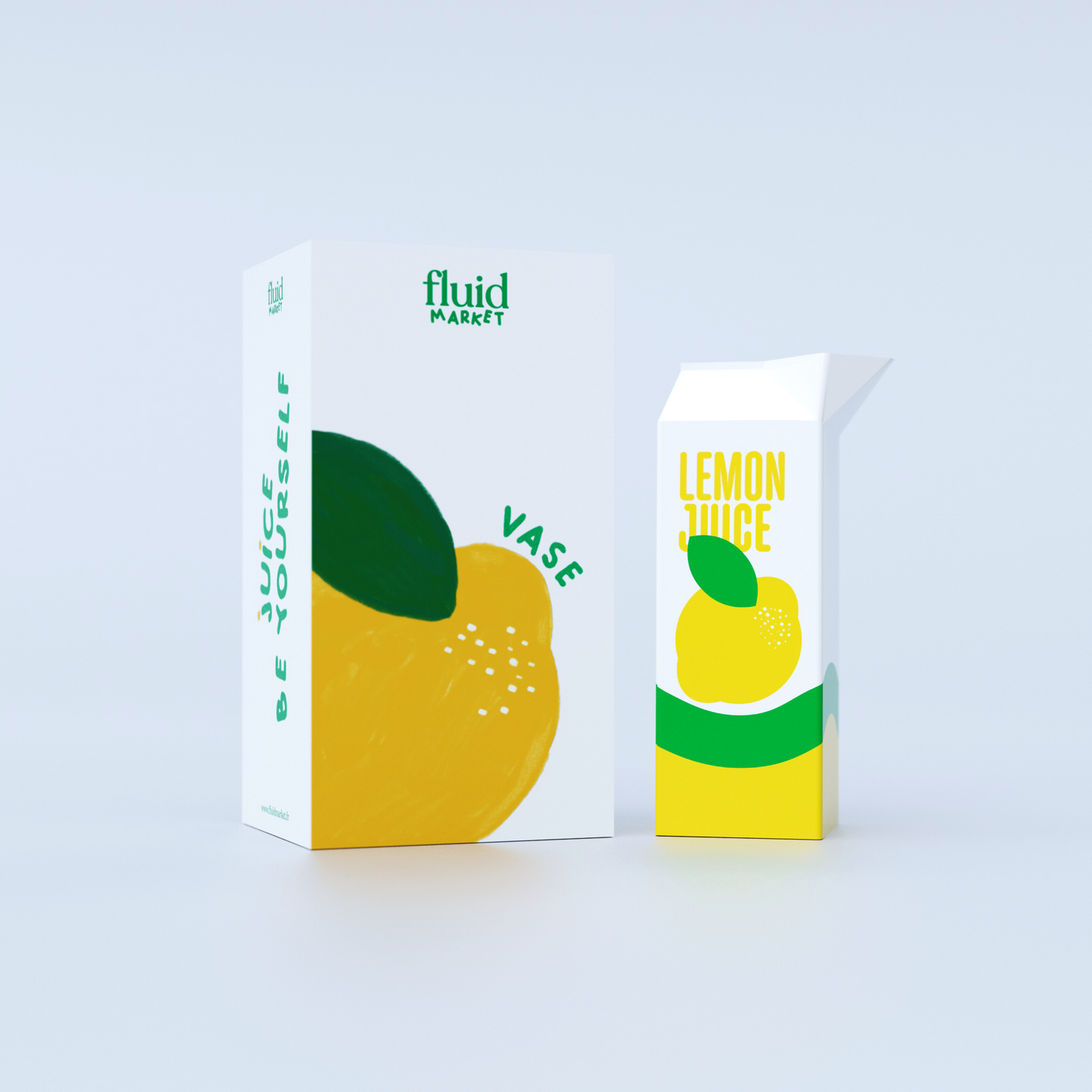 Vase Lemon juice