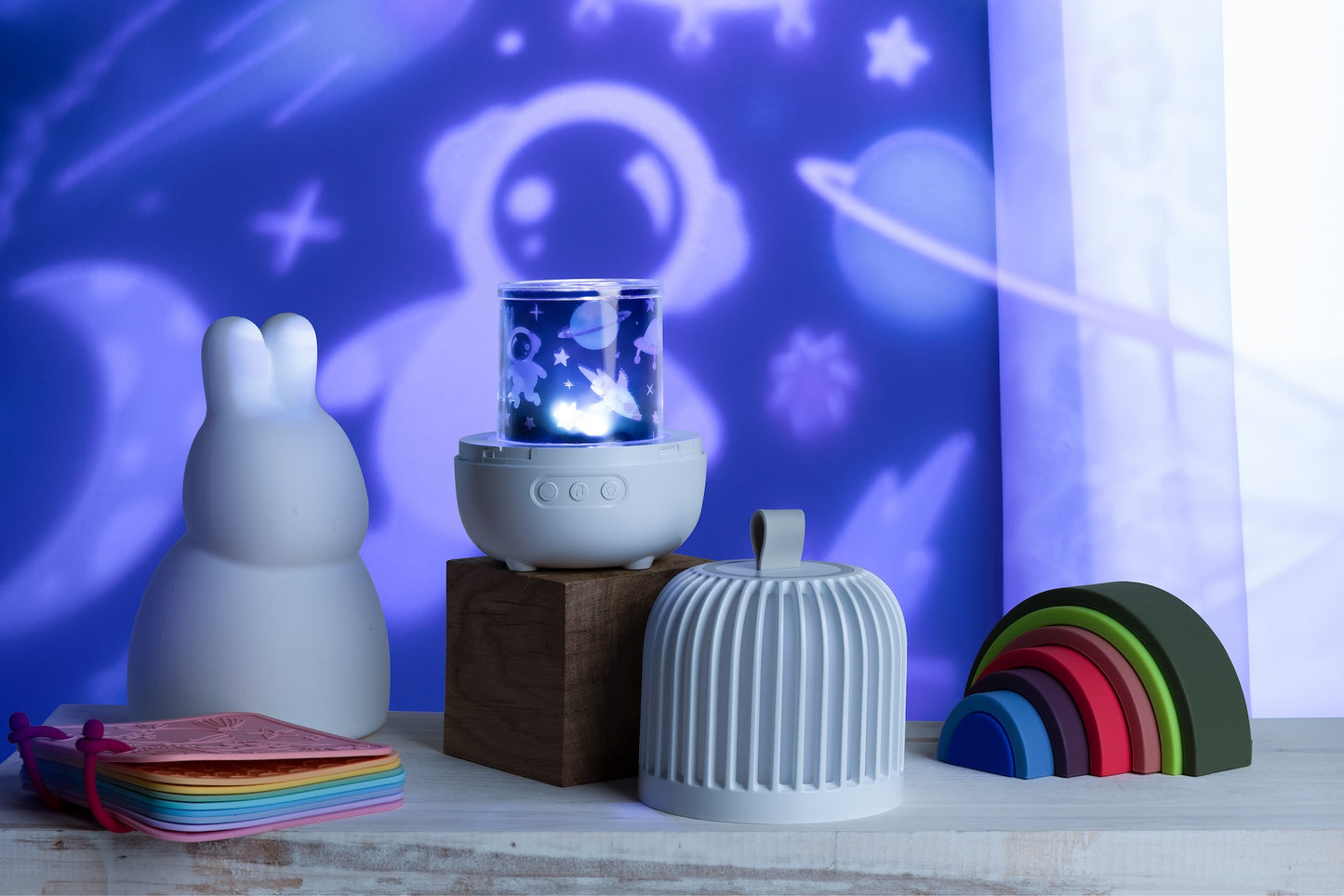 Veilleuse projecteur musical