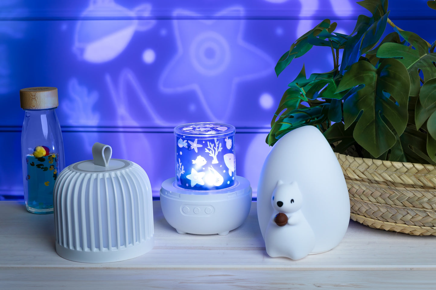 Veilleuse projecteur musical