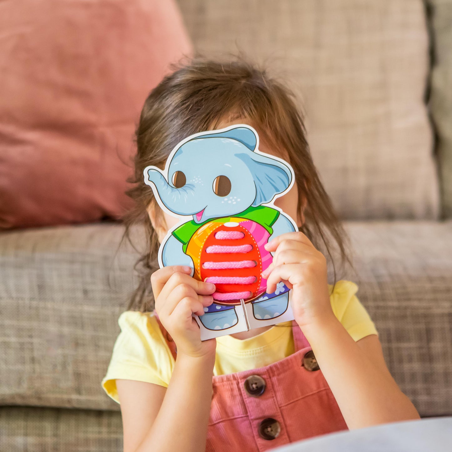 Cartes à lacer - Fete sur la plage