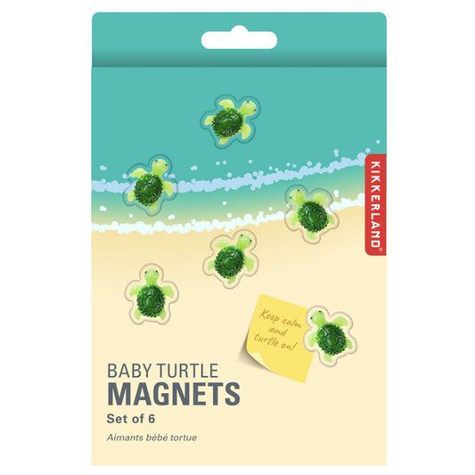 Set 6 magnets bébé Tortue
