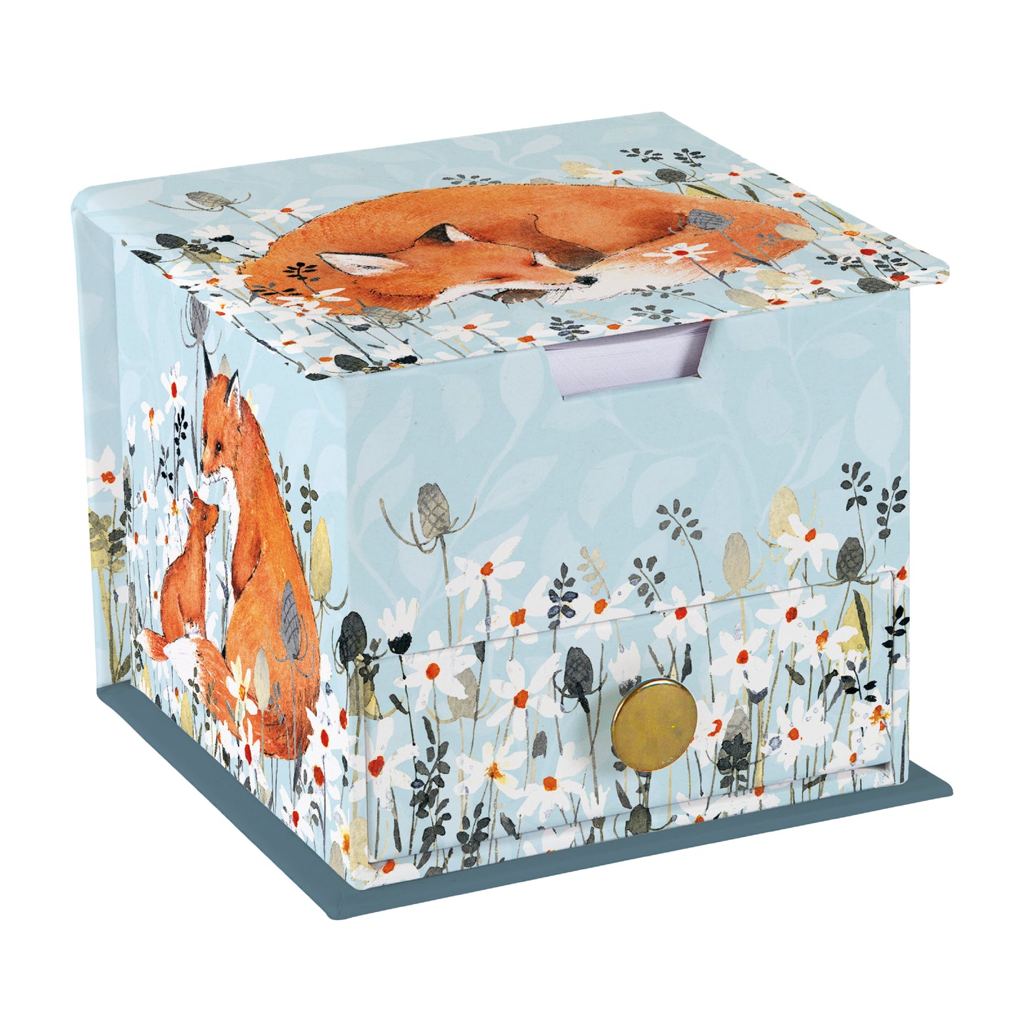 Cube mémo - Renard