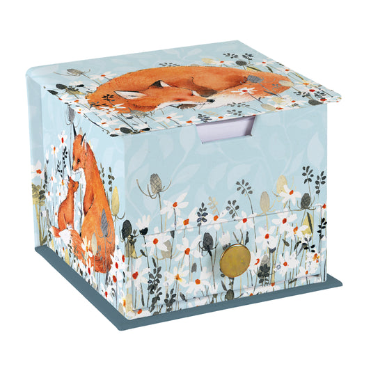 Cube mémo - Renard