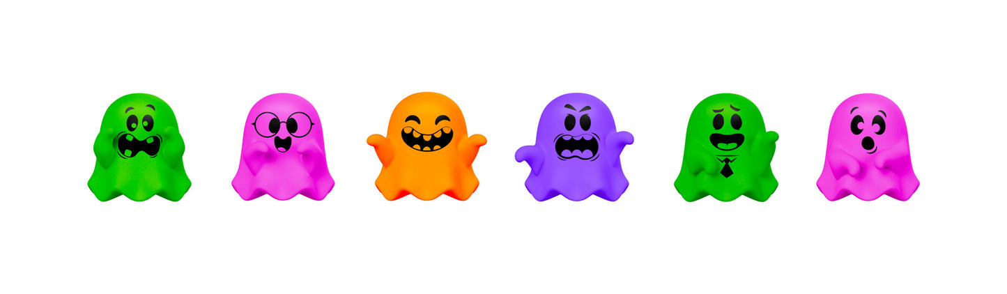 Głowy Ghost Needoh - Divers coloris aléatoires