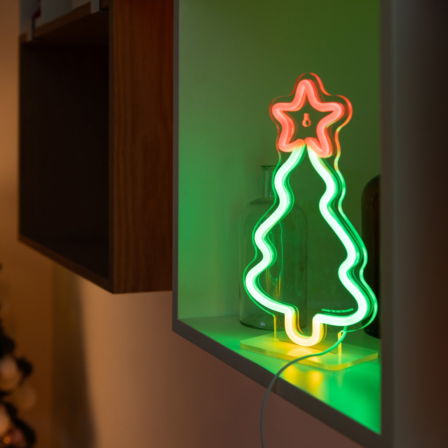 Lampe LED à Effet Néon - Xmas Tree