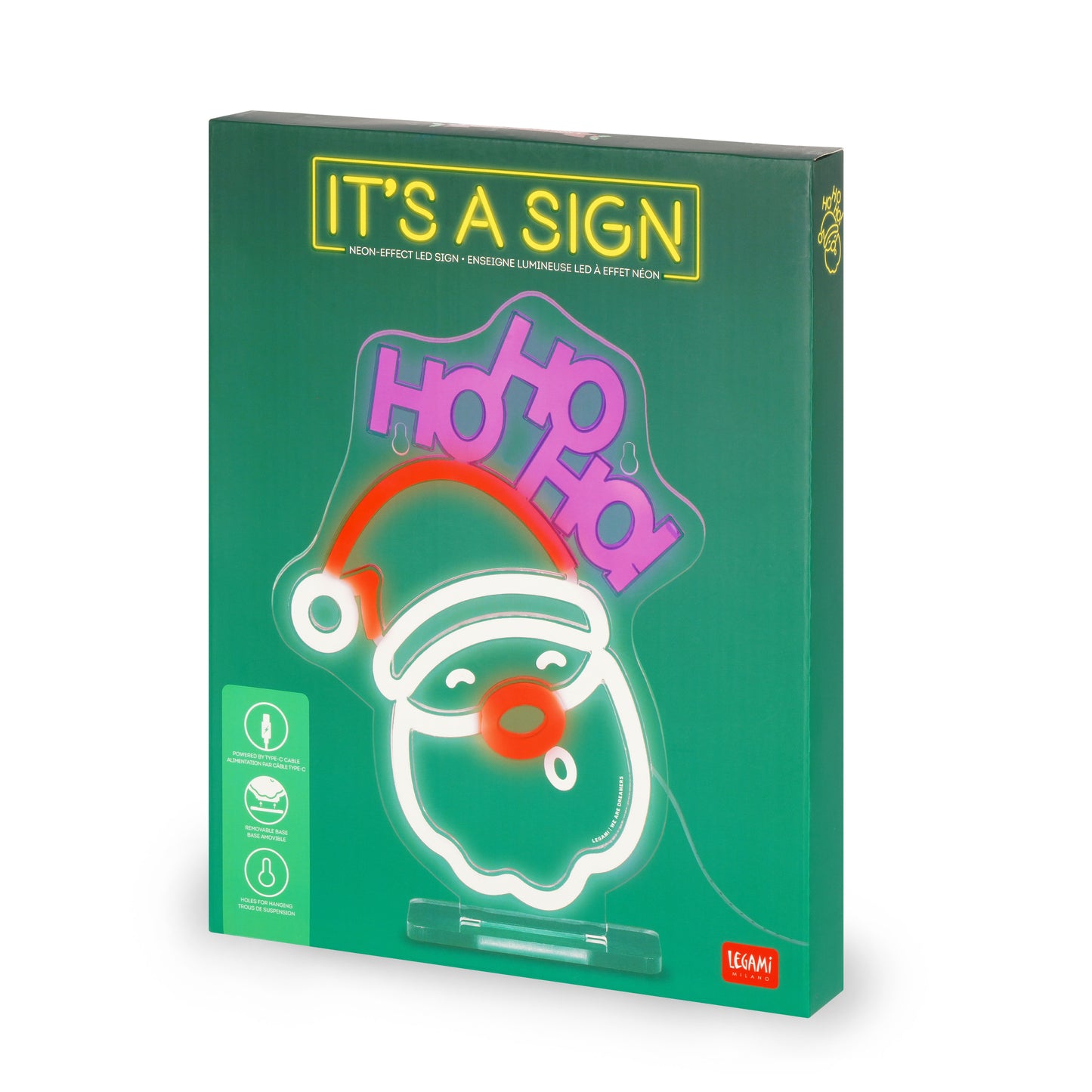 Lampe LED à Effet Néon - Santa Claus