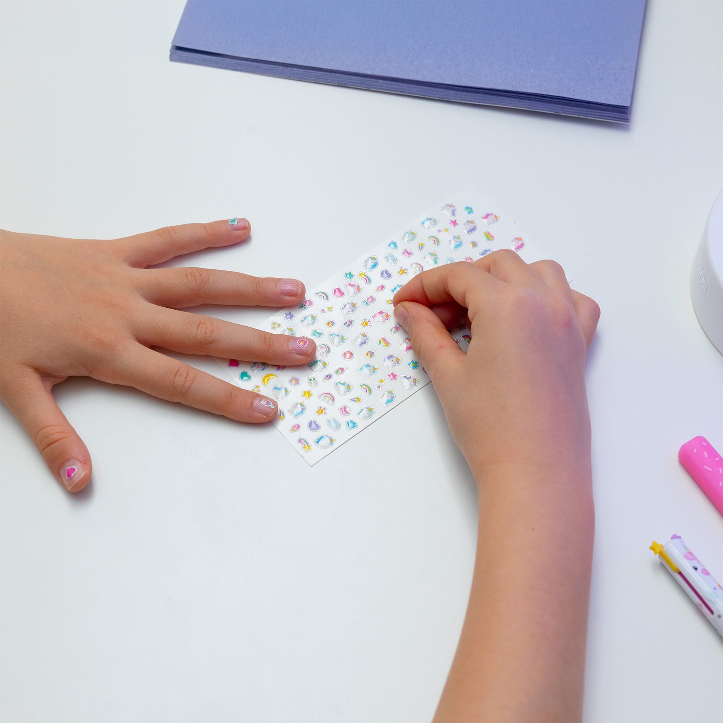 Nail stickers Licorne