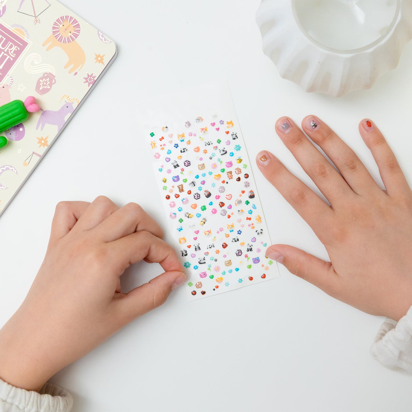 Nail stickers Cute animals