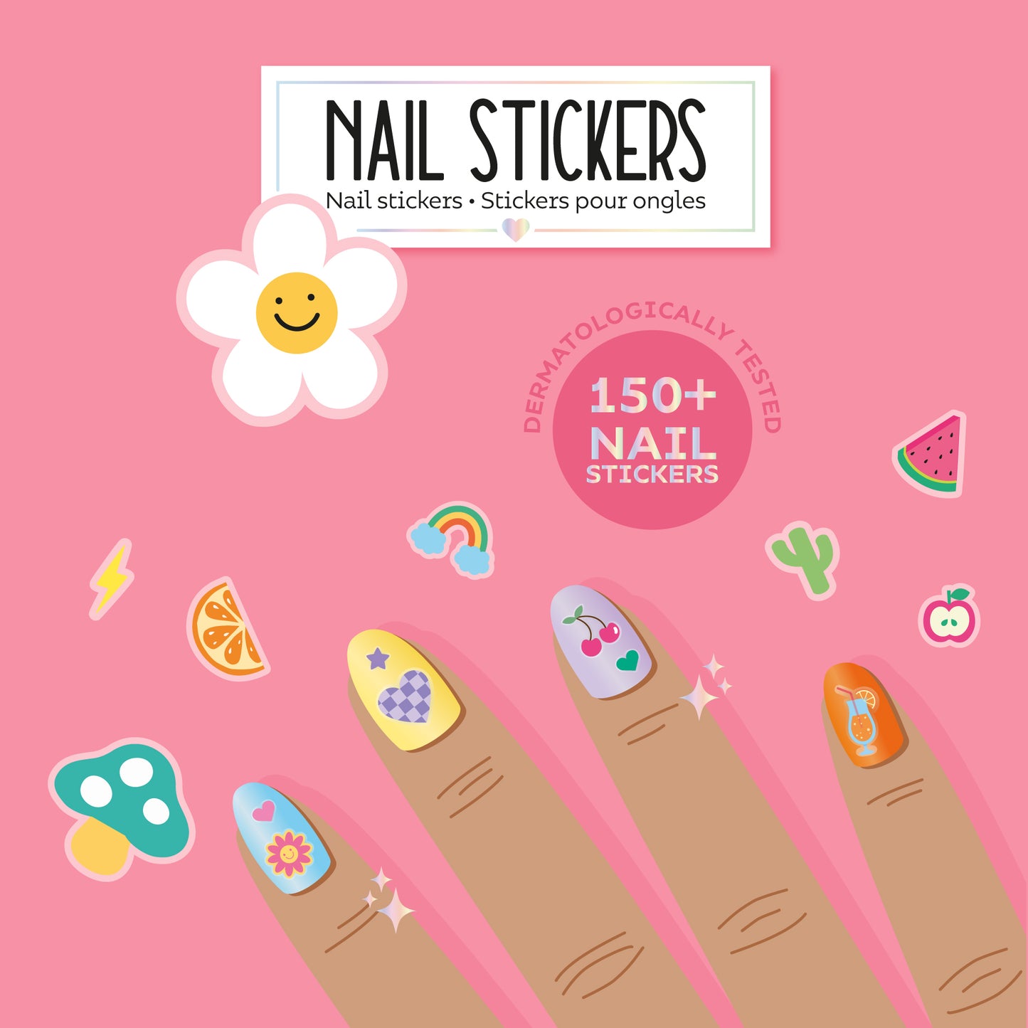 Nail stickers Groovy