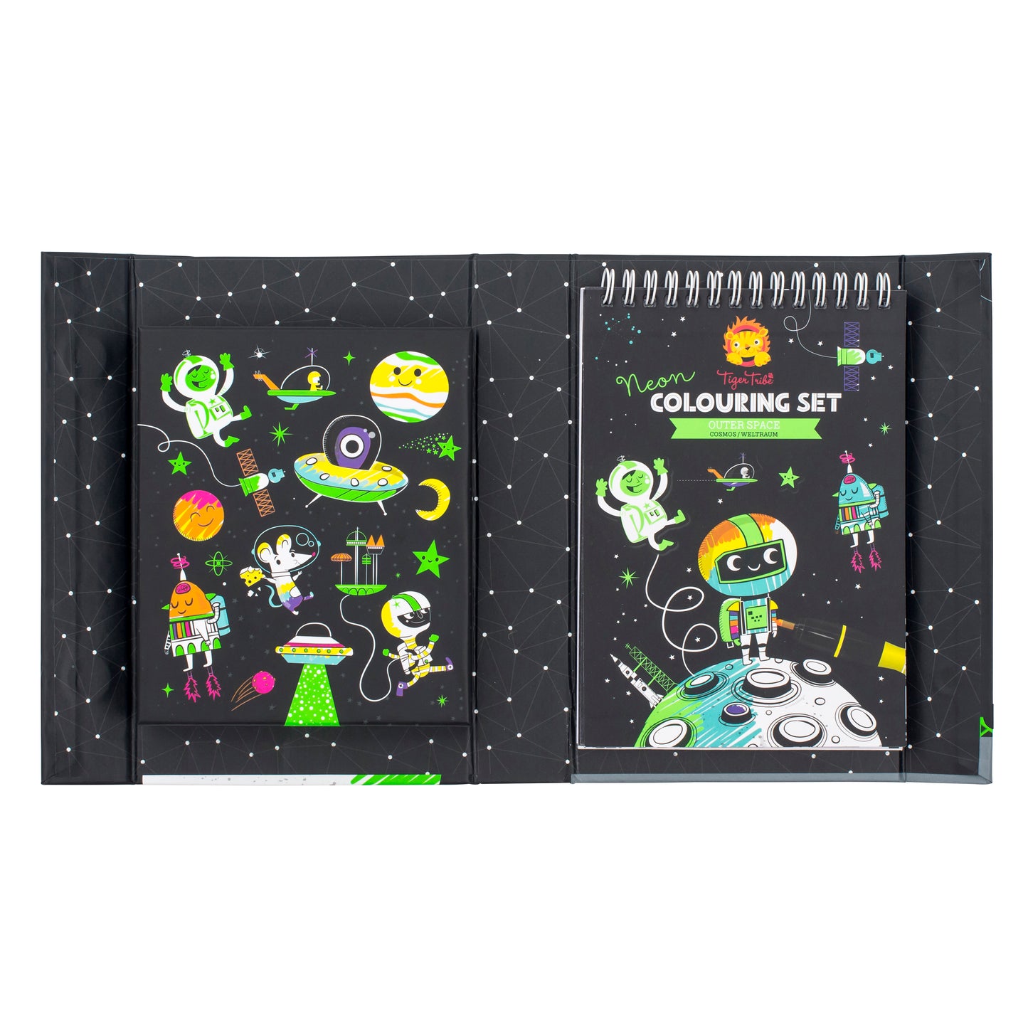 Set d'activités Néon Cosmos