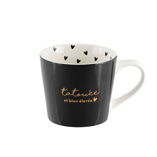 Mug "Tatouée et bien élevée"