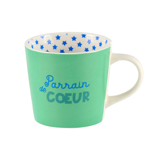 Mug Parrain de coeur