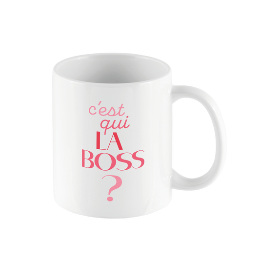 Mug "C'est qui la Boss?"