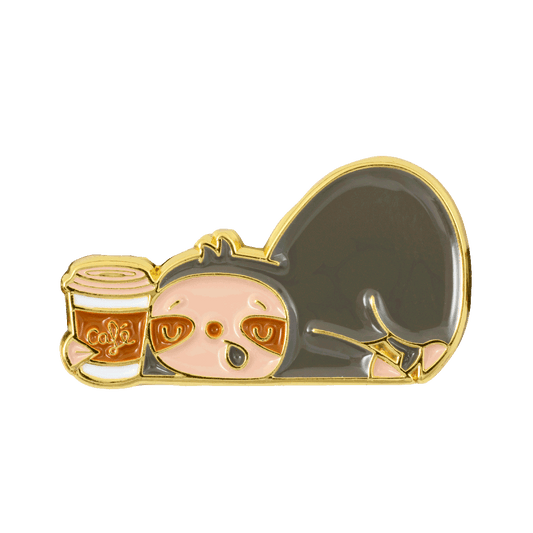 Pin's Paresseux café