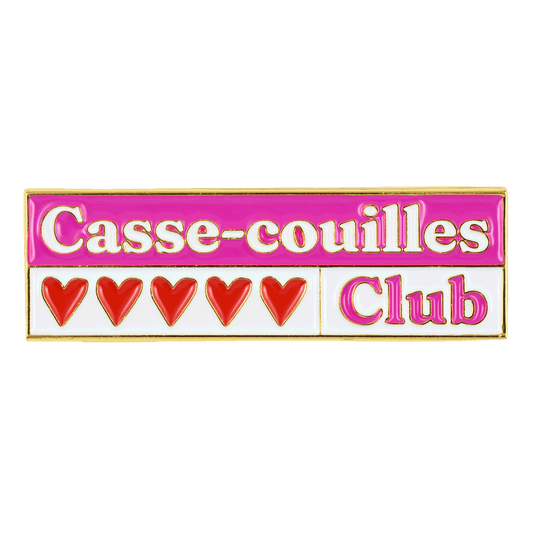 Pin's Casse-couilles Club