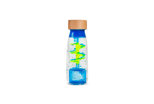 Bouteille sensorielle Move Spiral Blue
