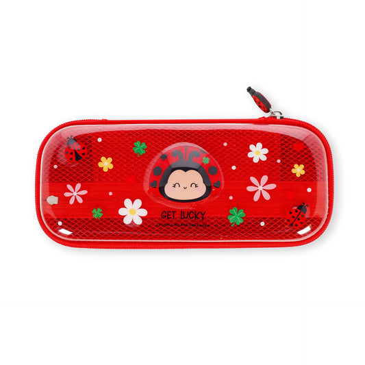 Trousse Transparente Rigide Ladybug
