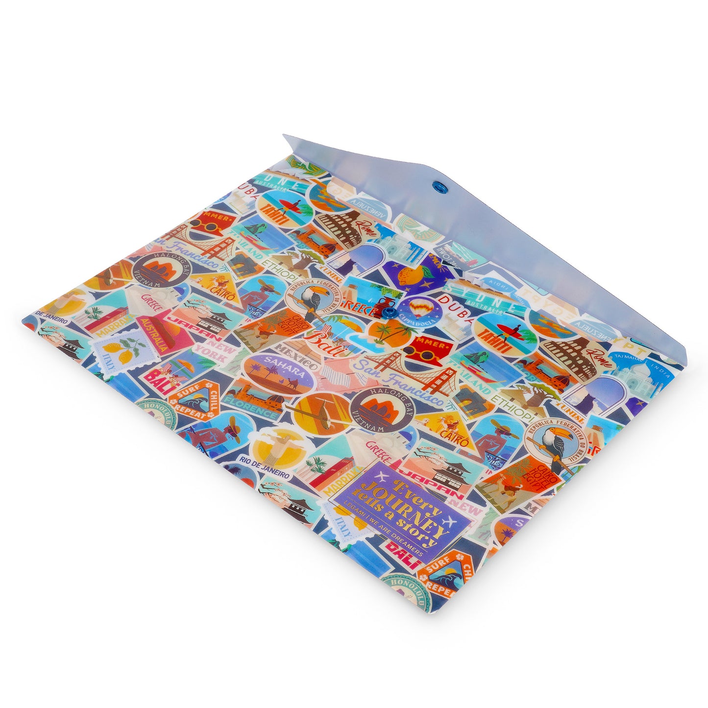Porte-documents - Travel Stickers