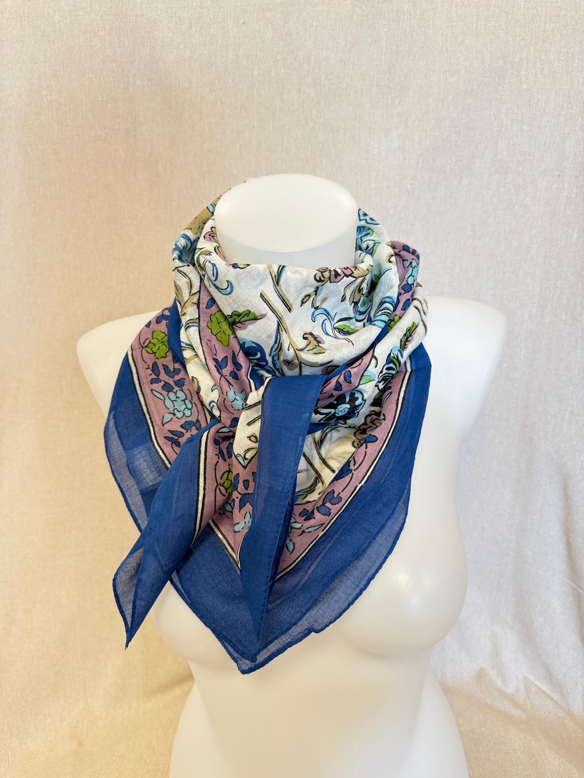 Foulard Carré Pensées Sauvages