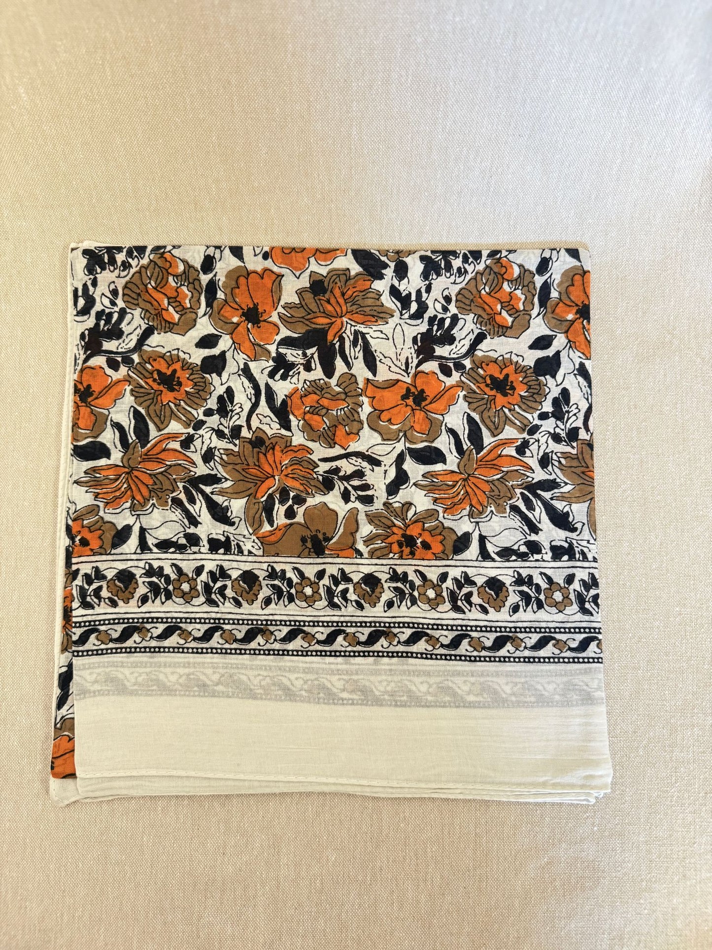 Foulard Carré Fleurs des Champs