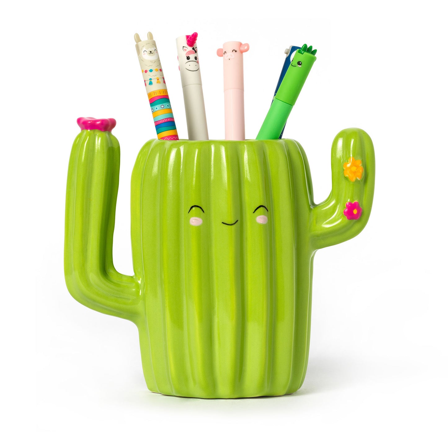 Pot à Crayons en Céramique Cactus