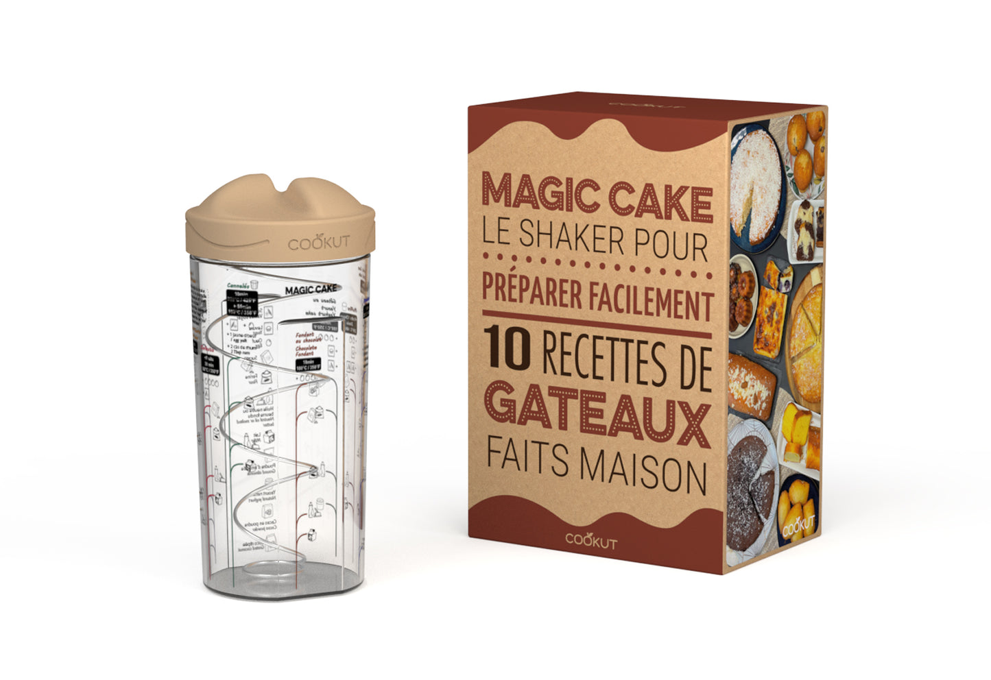 Magic Cake - 10 recettes de gâteaux faciles