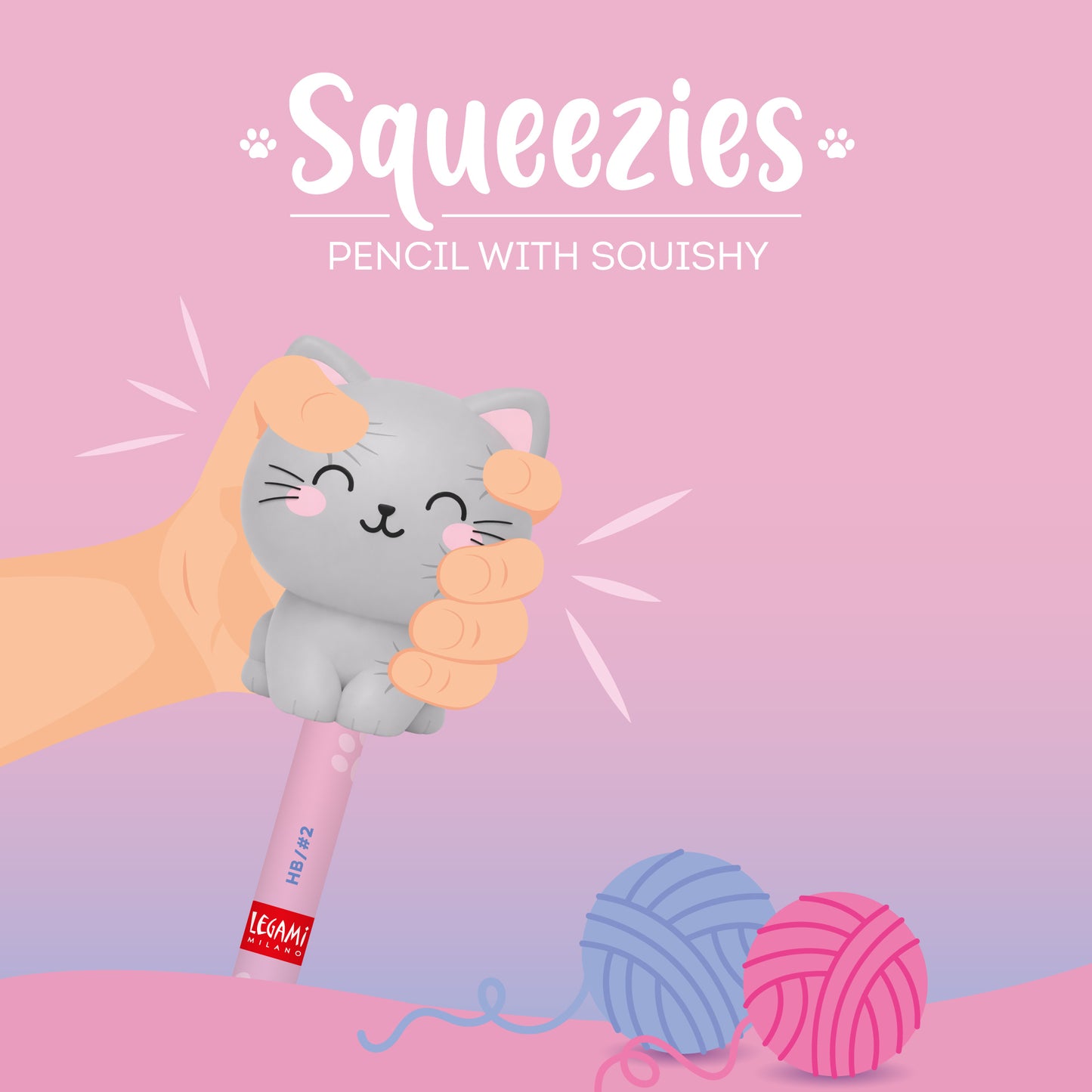 Crayon à papier Squishy Kitty