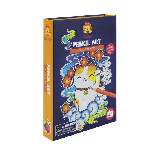 Set coloriage - Pencil Art – mélange et ombres