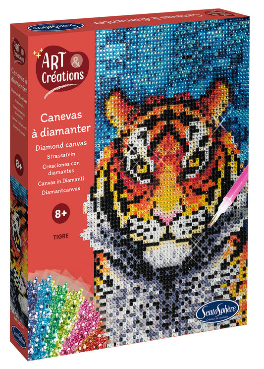 Canevas à Diamanter - Tigre